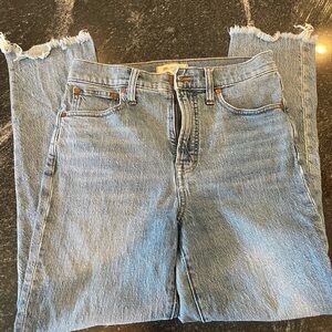 Madewell Perfect Vintage Straight Leg Jeans women’s size 28